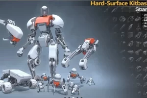 Gumroad – Hard-Surface Kitbash Vol.1