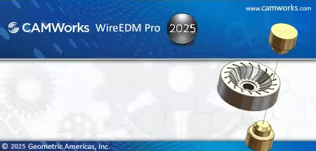 CAMWorks WireEDM Pro 2025 SP1 for SolidWorks 2023-2026 x64