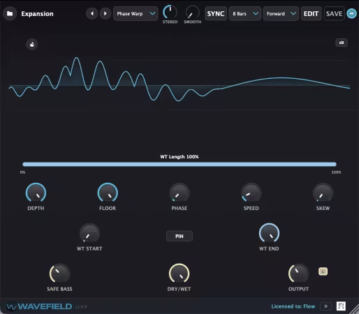 Fine Increments Wavefield v1.0.6 U2B macOS