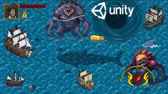 Create an Advanced Pirate Ship Battle Game in Unity & C#