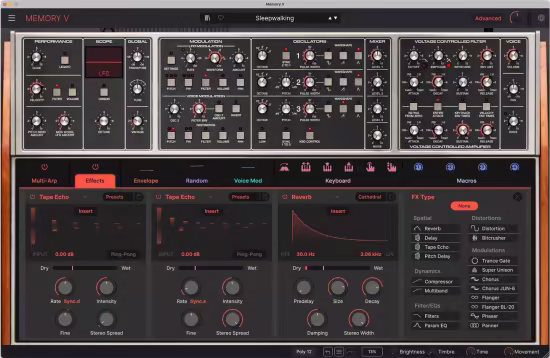 Arturia Memory V v1.0.0 8646 U2B MacOS