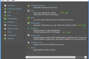 Speccy 1.34.084 中文版：轻便硬件信息检测工具下载