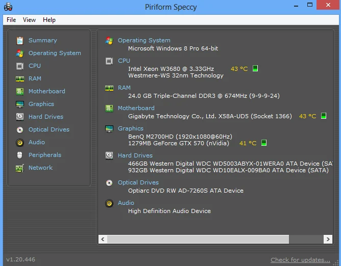 Speccy 1.34.084 x64 Multilingual