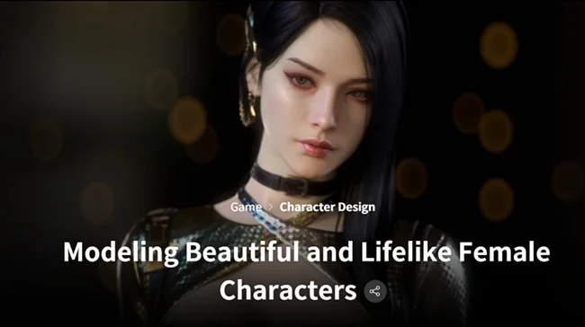 Coloso – Modeling Beautiful and Lifelike Female Characters