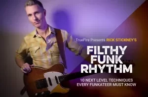 Truefire Rick Stickney脏放克节奏教程：10大技巧提升律动