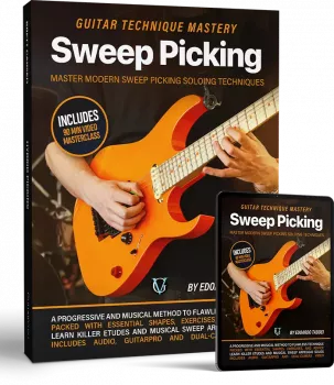 Edoardo Taddei Guitar Technique Mastery : Sweep Picking TUTORiAL MP4 MP3 PDF GPX