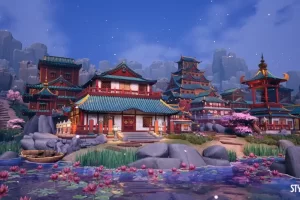 风格化中式庙宇 Stylized Chinese Temple
