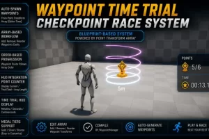 定点计时赛——检查点竞赛系统 – Waypoint Time Trial – Checkpoint Race System