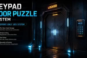 按键门禁谜题系统 – Keypad Door Puzzle System