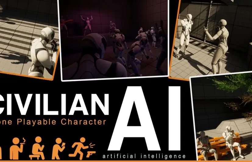 民用 NPC 人工智能 - Civilian NPCs AI
