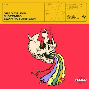 Splice Originals Dead Drums Midtempo by Sean Hutchinson WAV