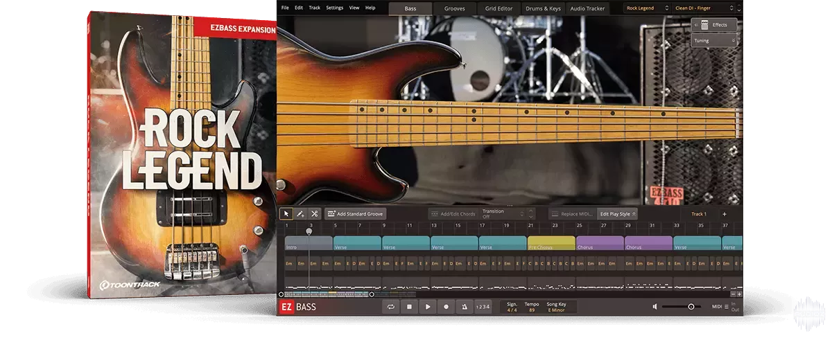 Toontrack Rock Legend v1.0.0 EBX (SOUNDBANK)