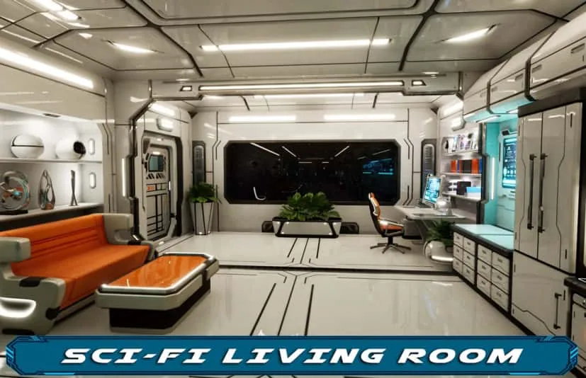 科幻客厅 - Sci-Fi Living Room