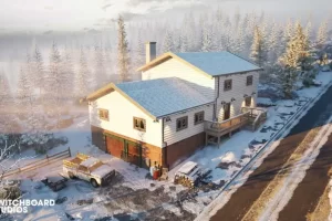 带内部的模块化冬季住宅 – American Drive | Modular Winter House with Interior