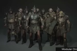 模块化兽人与巨魔 – Modular Orcs & Troll – Metahuman