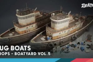 船厂 VOL.5 – 拖船 – Boatyard VOL.5 – Tugboat
