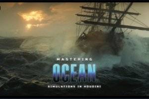 DoubleJump Academy – Mastering Ocean Simulations In Houdini Week 1-4
