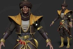 Gnomon Workshop游戏角色创建教程：从零打造AAA级角色