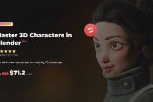 CGBoost Blender角色建模大师课：从零打造3D角色全流程