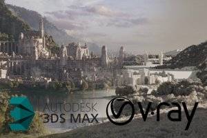 《Gondor City》UE场景资源分享：主场景文件与渲染镜头
