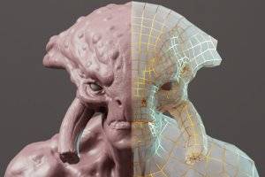 Abe Leal 3D拓扑完全指南：游戏动画必备技能