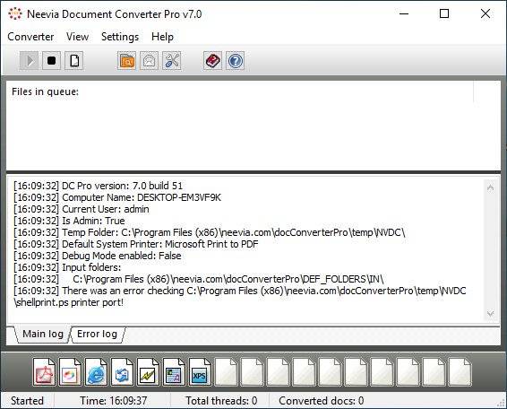 Neevia Document Converter Pro 7.7.0.289