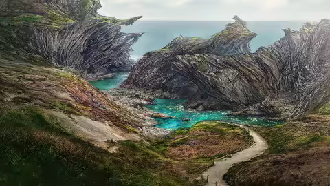 在Photoshop中打造侏罗纪海岸环境概念艺术完整教程