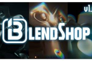Blendermarket 2025年1月资源包：32款Blender插件合集下载