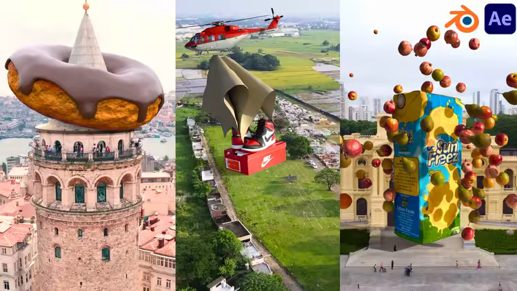 Create Viral CGI Ads with Blender & After Effects