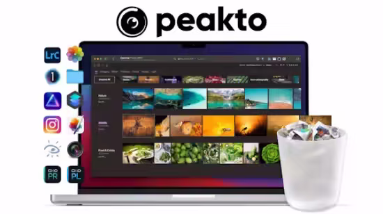 Peakto 2.7.10 MacOS：AI驱动媒体资产管理软件，统一管理照片视频与元数据