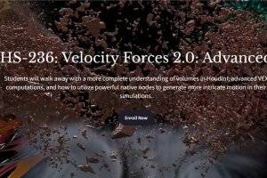 Houdini高级速度场2.0教程：VEX与体积模拟进阶