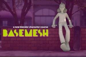 CGCookie Blender快速创建风格化角色教程