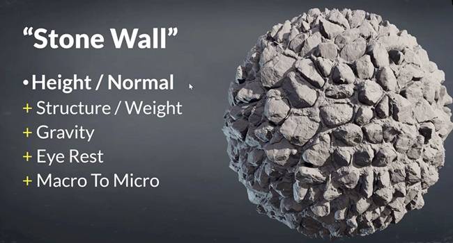 The Gnomon Workshop – Creating Stone Wall Materials in Substance Designer
