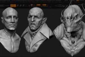 虚拟化妆设计Vol.1：ZBrush角色创作教程Neville Page