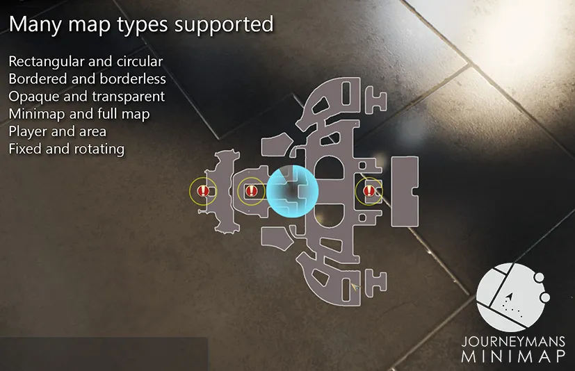 旅者的小地图 - Journeyman's Minimap