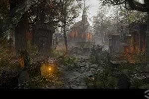 Scans Factory Cemetery – Forgotten Churchyard UE5.1+
