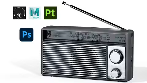 Hard-Surface Essentials Vol 3: Radio & Complex Assemblies