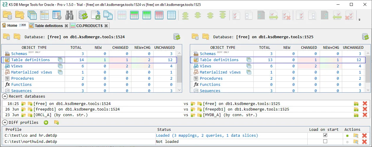 KS DB Merge Tools for Oracle 1.17.0