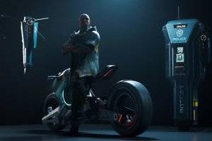 Artstation侦探Eli：科幻风高精度3D角色模型资源