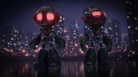 Blender 4.5 For Beginners – Robot Creation