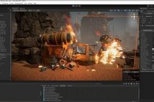 Unity游戏引擎中创建真实视觉效果VFX完整教程