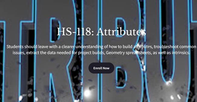 Houdini School – HS-118 – Attributes