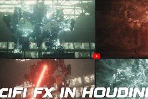 Rebelway – Sci-Fi FX In Houdini Weeks 1 to 6