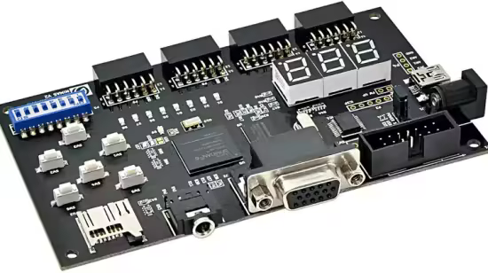 Learn FPGA design with VHDL : Driving an LCD Display