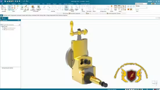 Solid Edge 2026: 3D CAD with Tutorials, Exercises & Projects