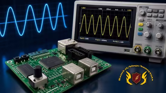 VHDL与C#实战:从零构建FPGA USB示波器系统