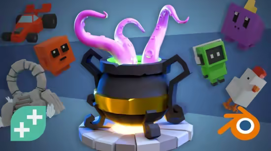 Blender Skill Builder: Modelling Challenges