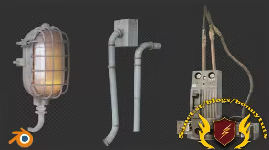 Blender建模与纹理装饰教程：从零创建可售资产包