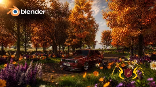 Blender Cinematic Masterclass: Create Stunning Car in Forest