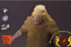 Houdini毛发梳理基础教程：VFX视觉特效必备技能